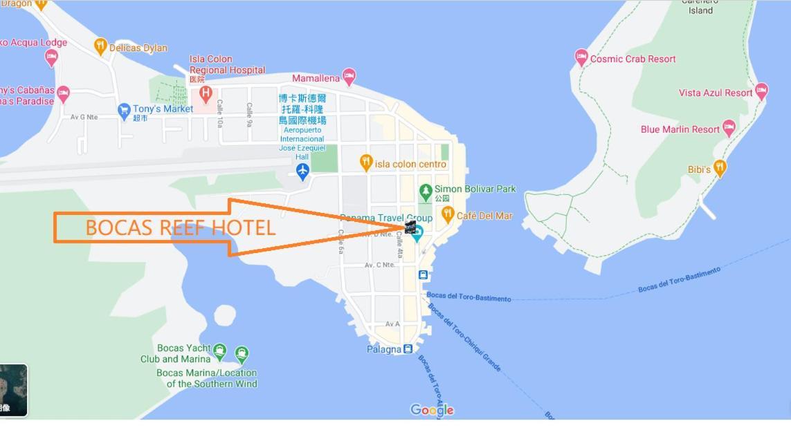 Reff Hotel Bocas del Toro Exterior foto